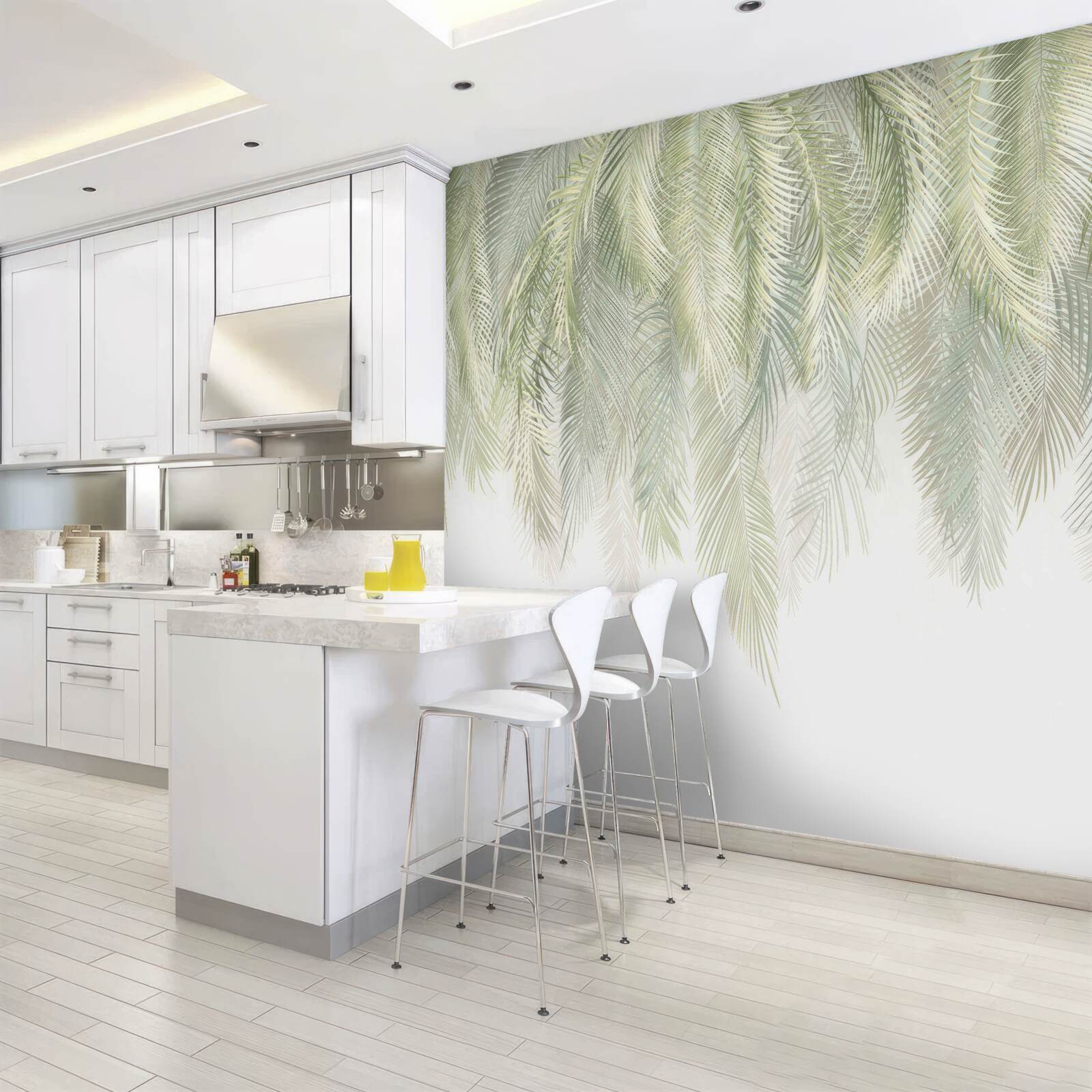 Fototapeta jemné perie padá