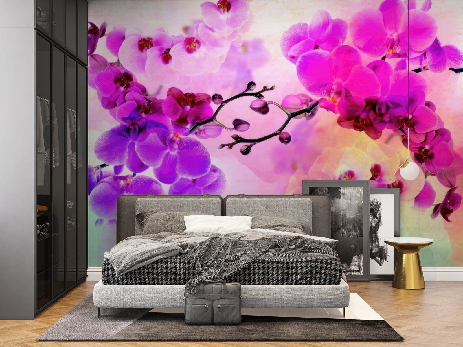 Fototapeta orchidey vo všetkých odtieňoch dúhy