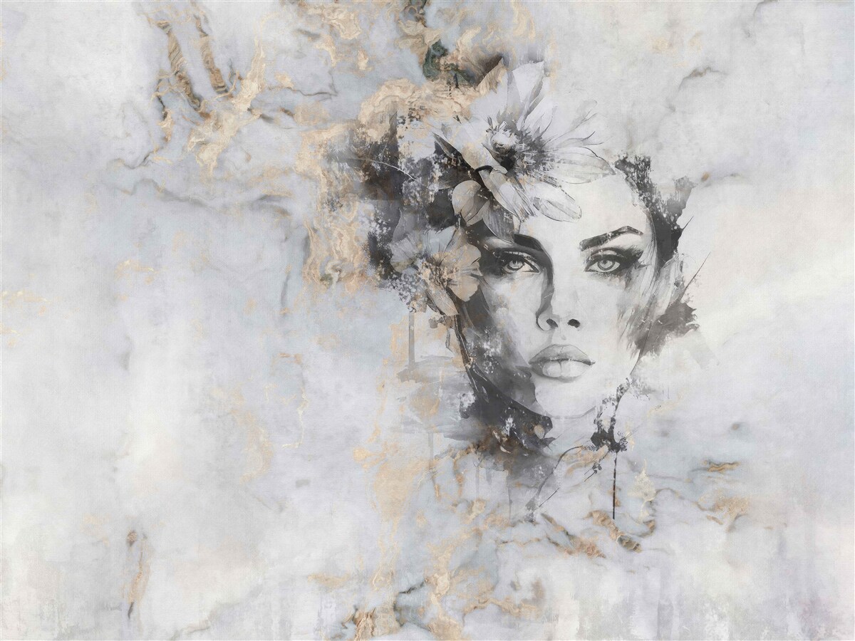 Fototapeta obraz dievčaťa hľadiaceho do diaľky