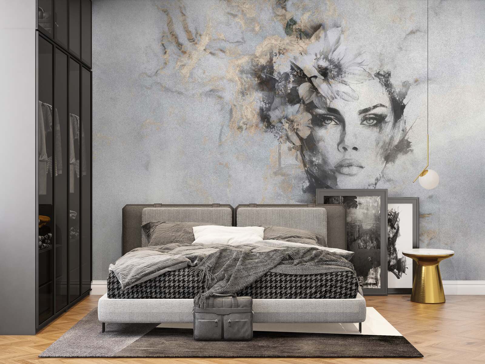 Fototapeta obraz dievčaťa hľadiaceho do diaľky