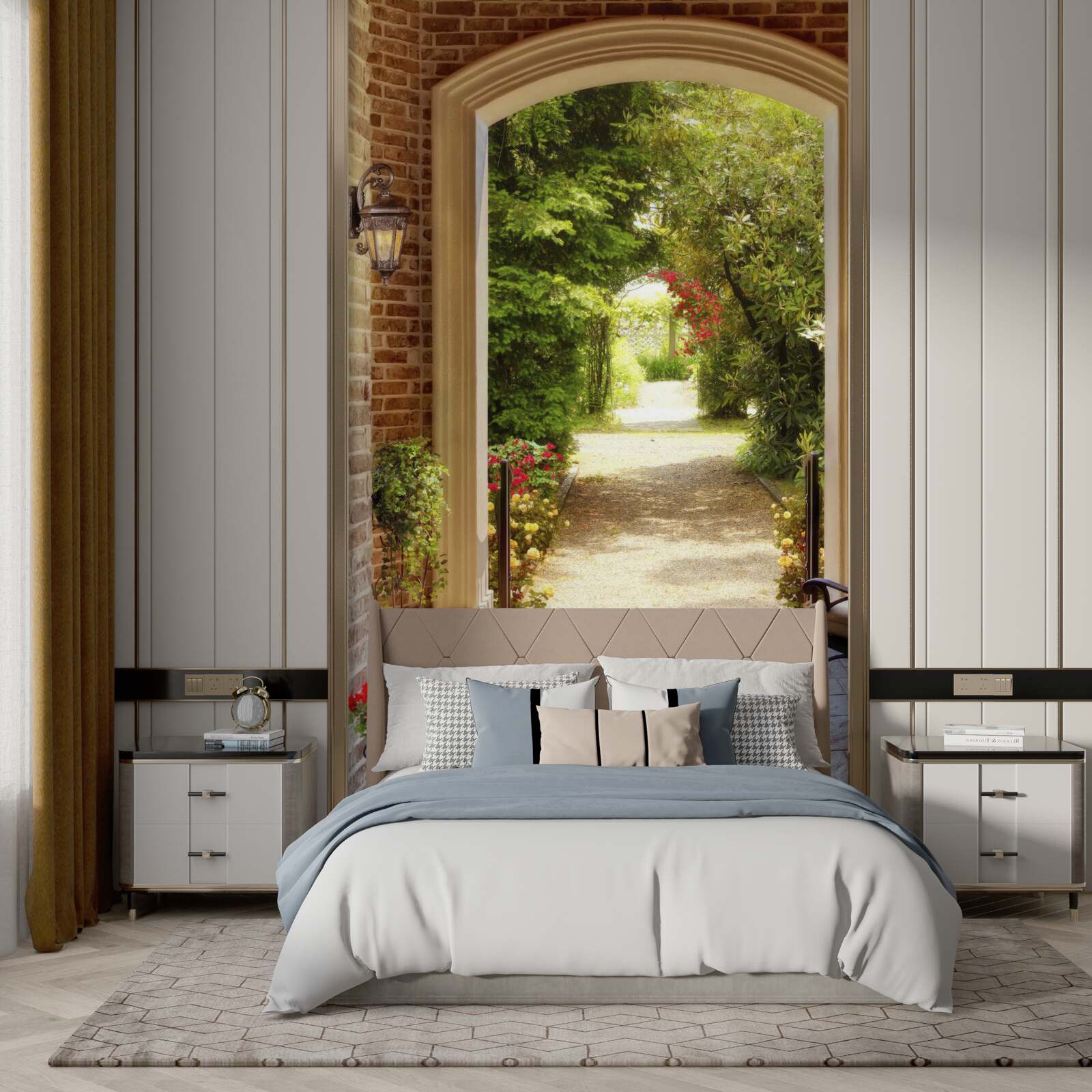 Fototapeta lavica vedľa oblúka