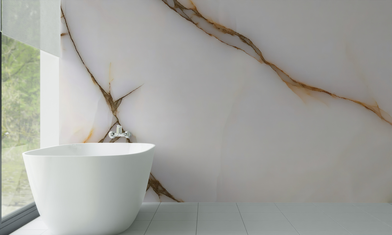 Fototapeta pozadie je svetlé so zakrivenými tmavými čiarami