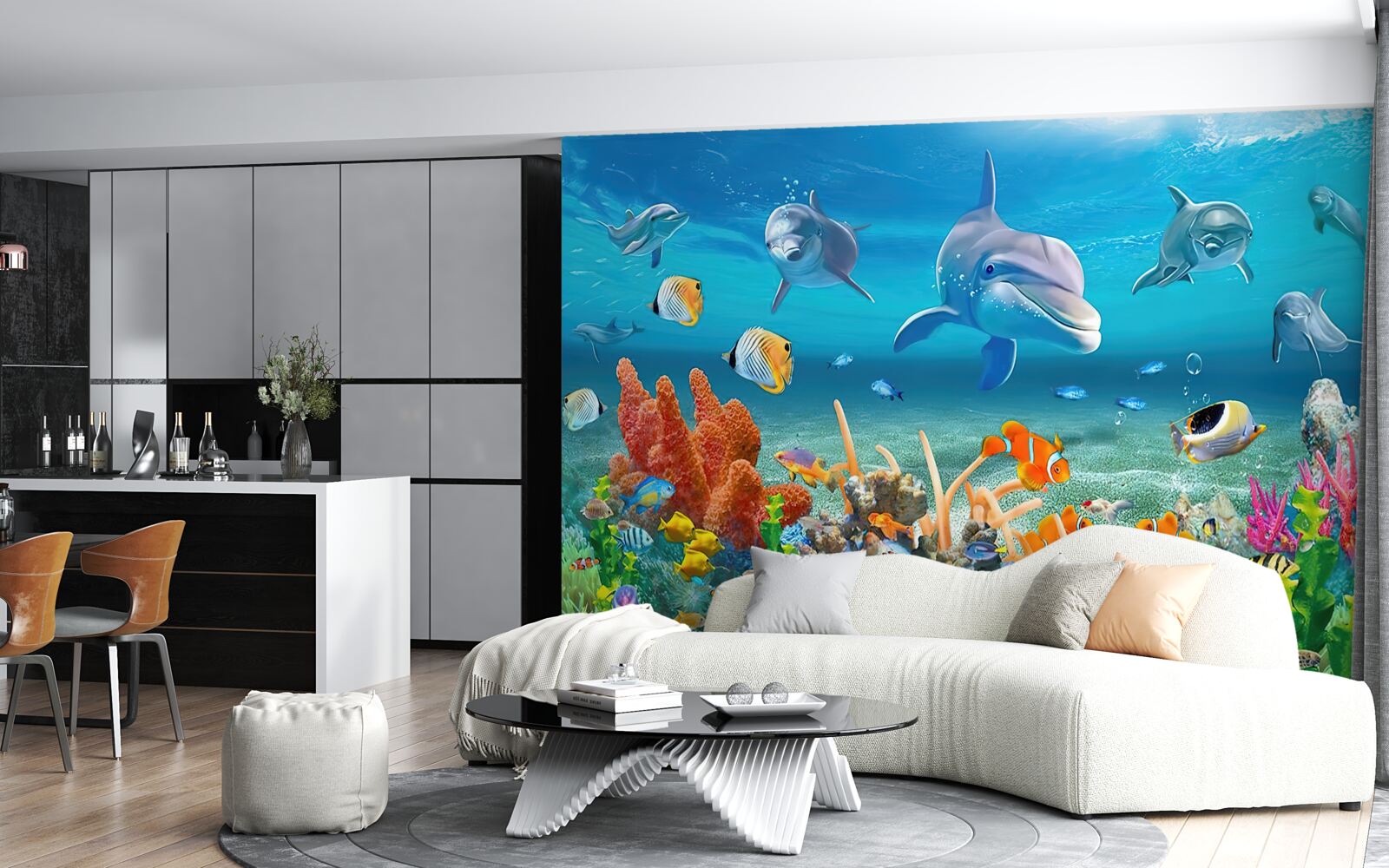 Fototapeta nádherné podmorské kráľovstvo