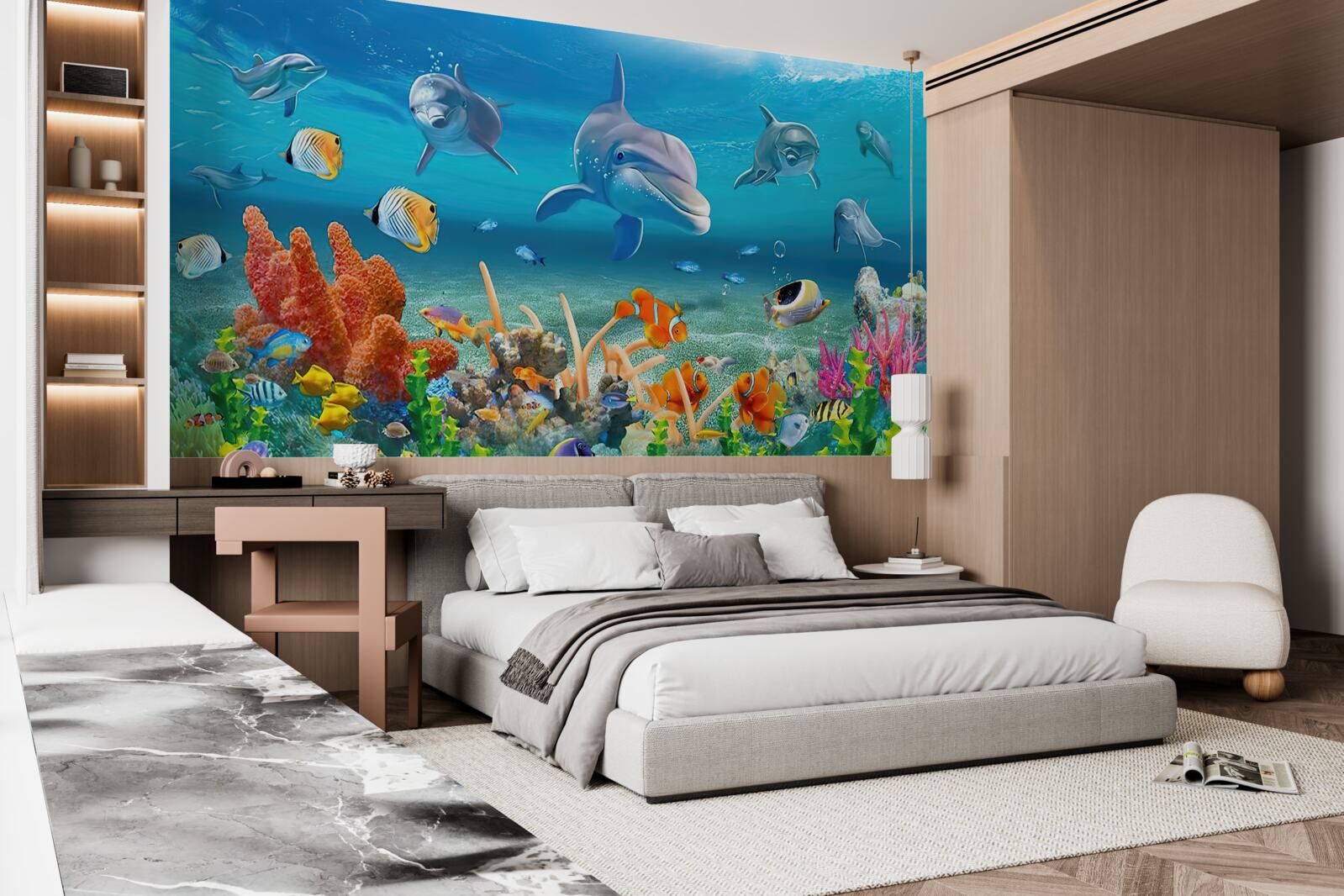 Fototapeta nádherné podmorské kráľovstvo