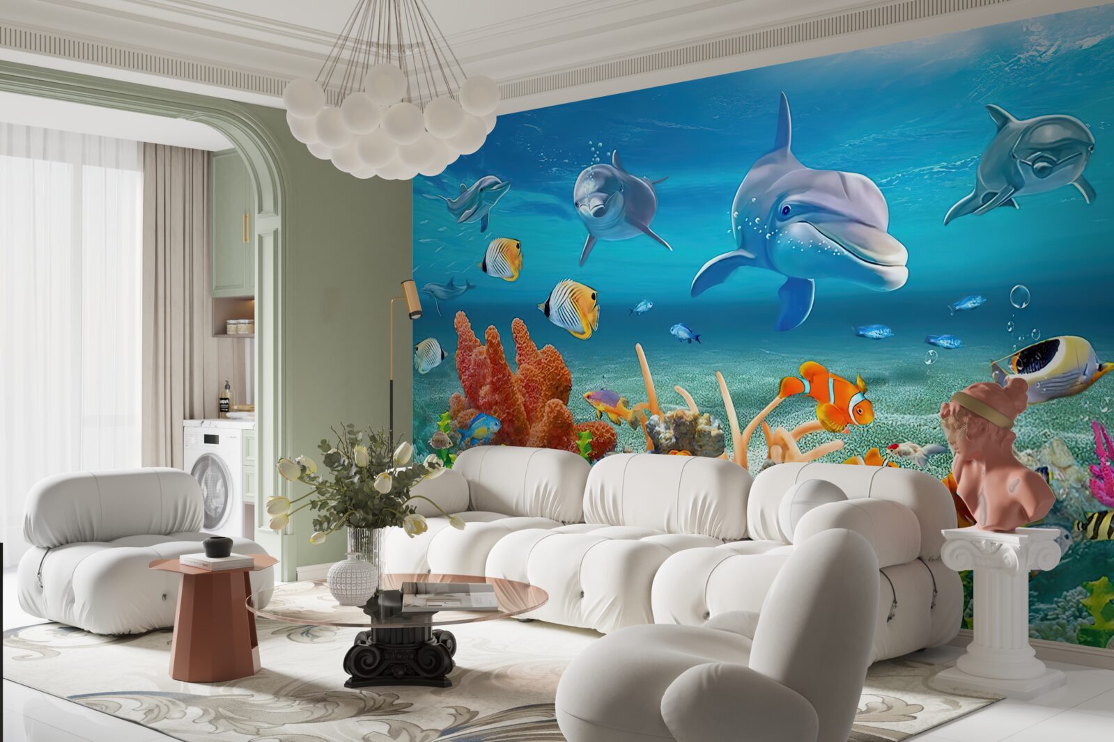 Fototapeta nádherné podmorské kráľovstvo