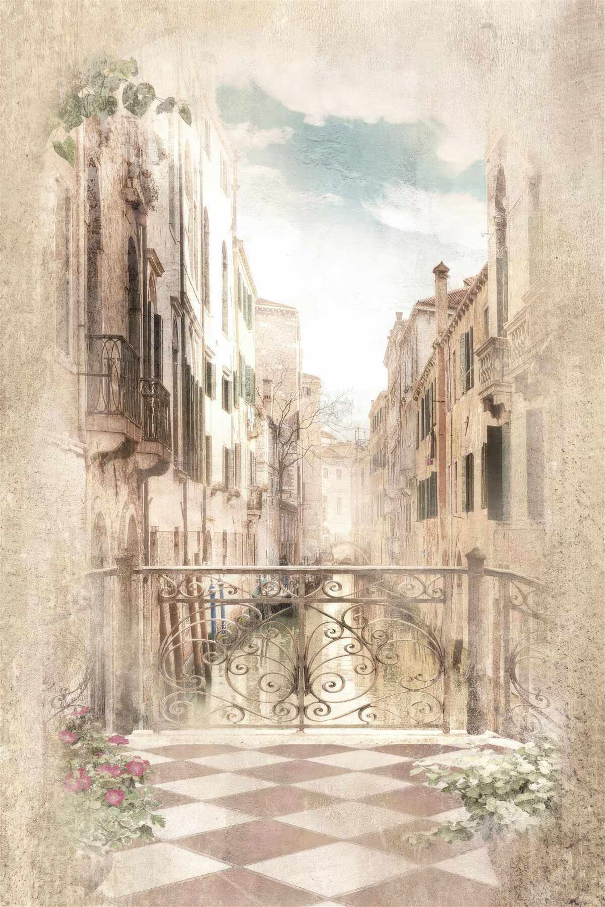 Fototapeta panoráma z balkóna