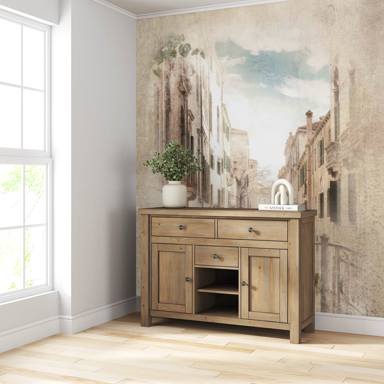 Fototapeta panoráma z balkóna