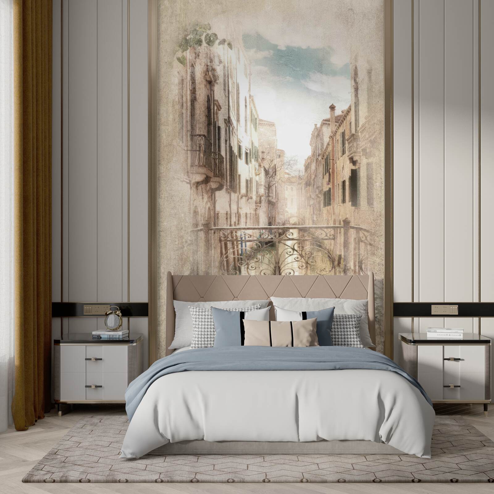 Fototapeta panoráma z balkóna