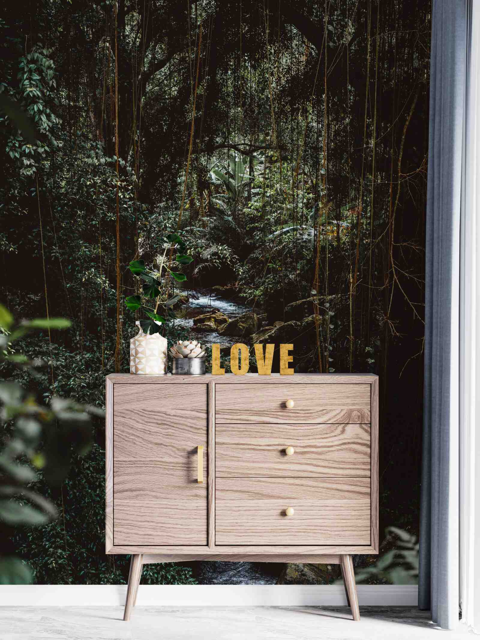 Fototapeta lesná rieka