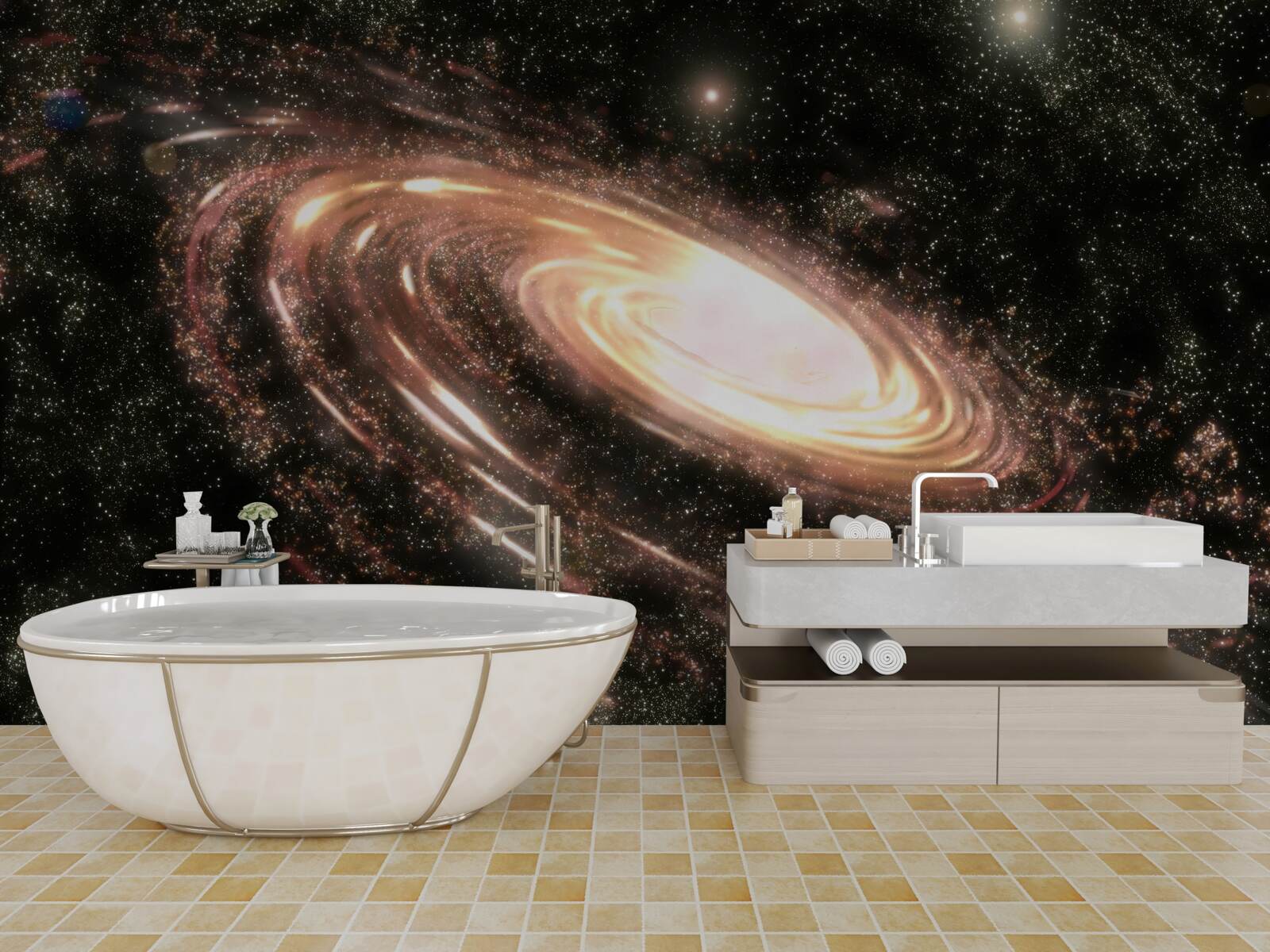 Fototapeta galaxia vo vesmíre