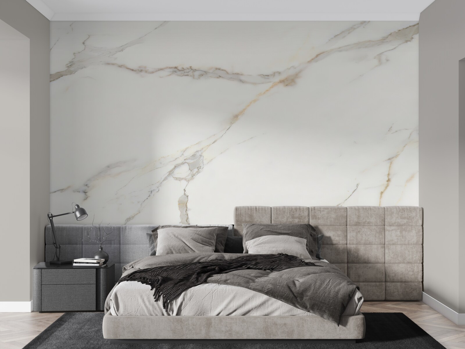 Fototapeta svetlý mramor so vzormi