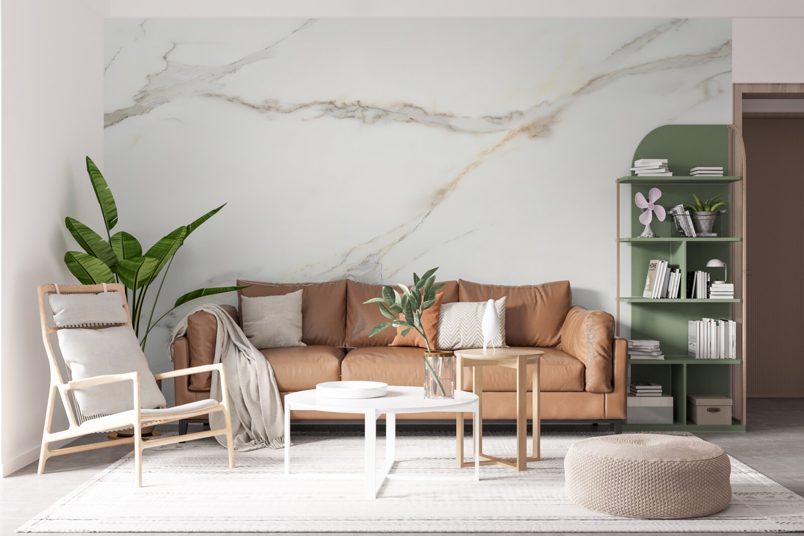 Fototapeta svetlý mramor so vzormi