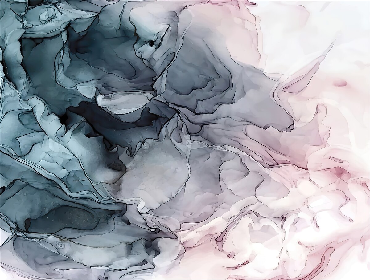 Fototapeta viacfarebné akvarelové stopy