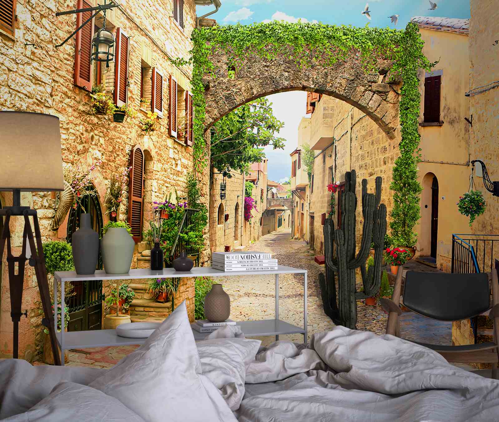 Fototapeta ulica v historickom meste