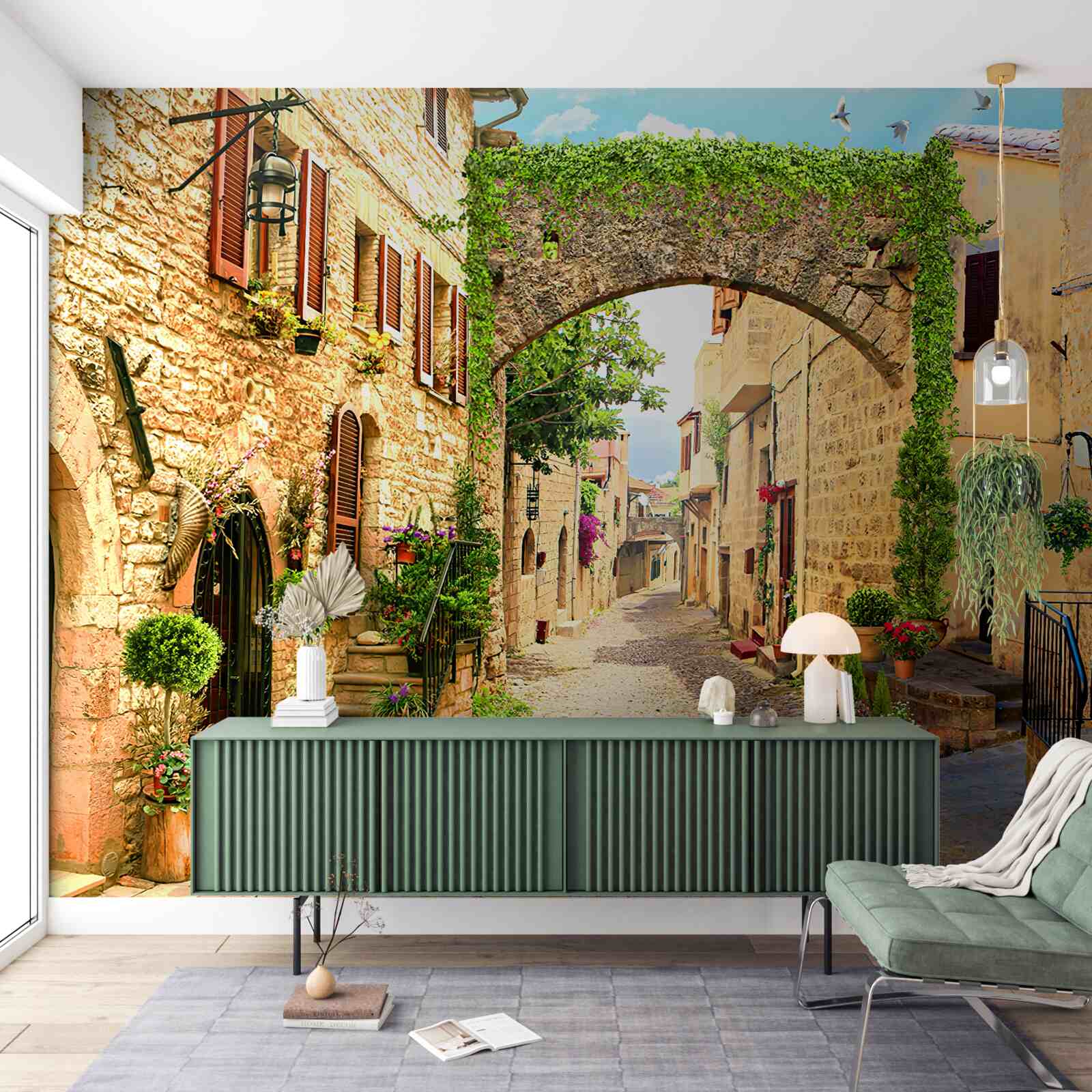 Fototapeta ulica v historickom meste