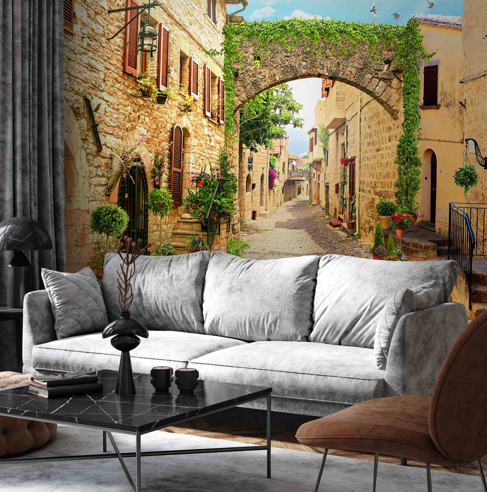 Fototapeta ulica v historickom meste