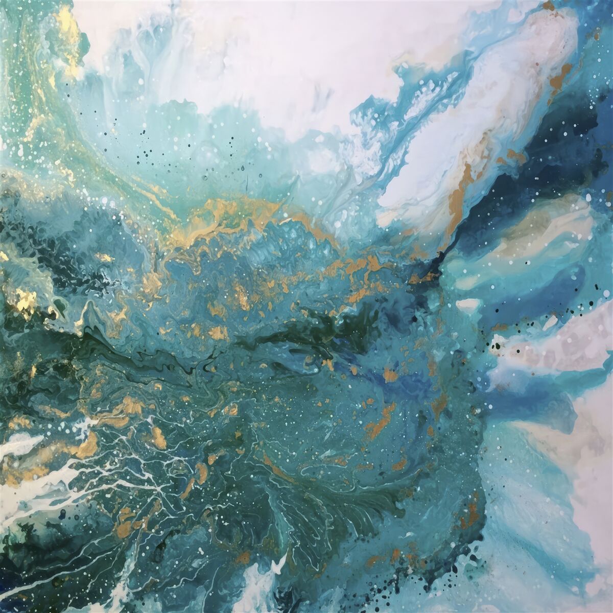 Fototapeta tmavé ťahy abstraktných farieb