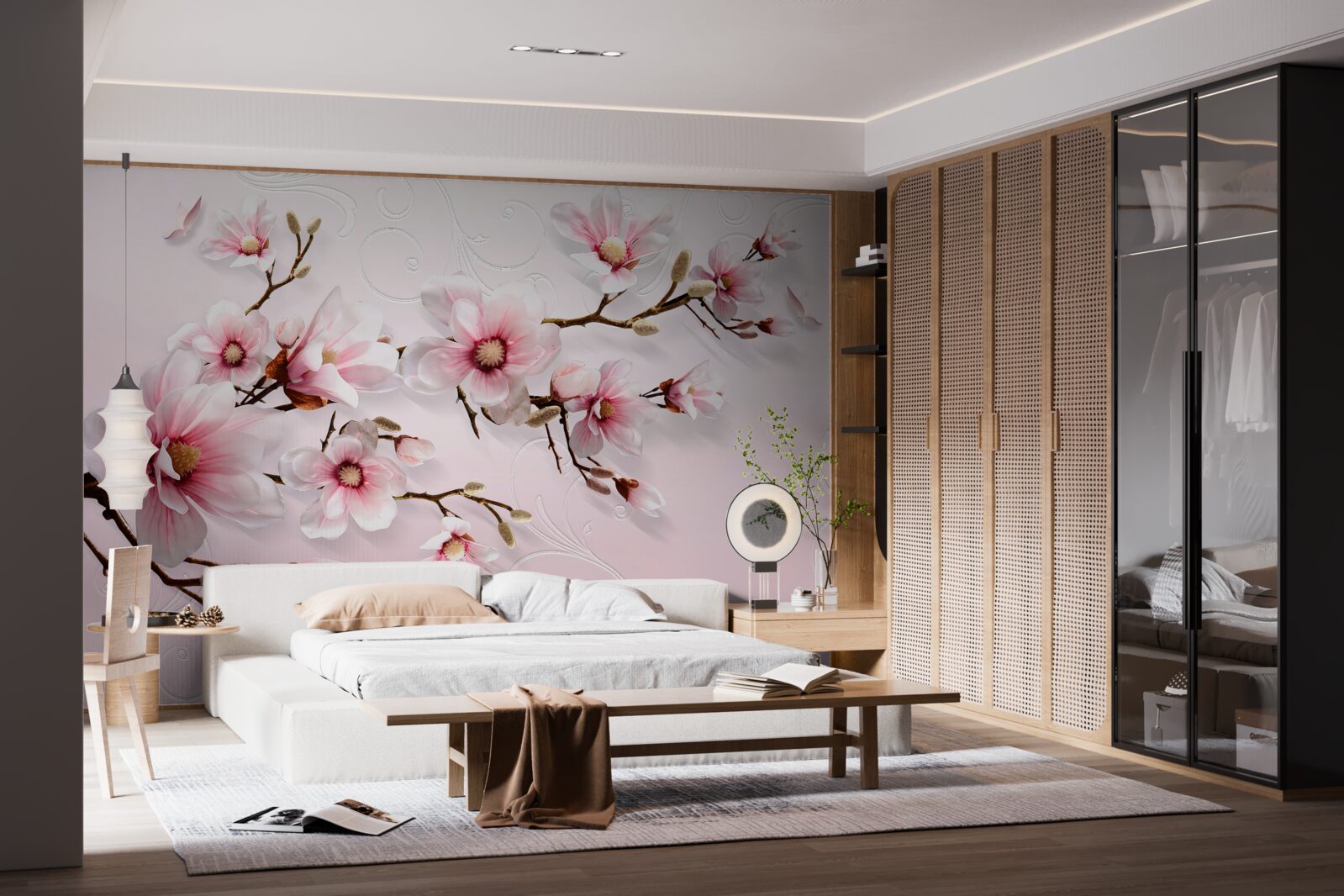 Fototapeta obrázok na pozadí s kvetinovým motívom