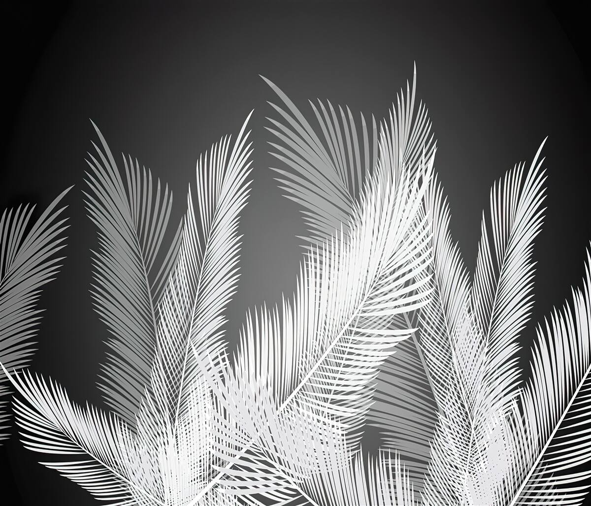 Fototapeta veľké, elegantné listy