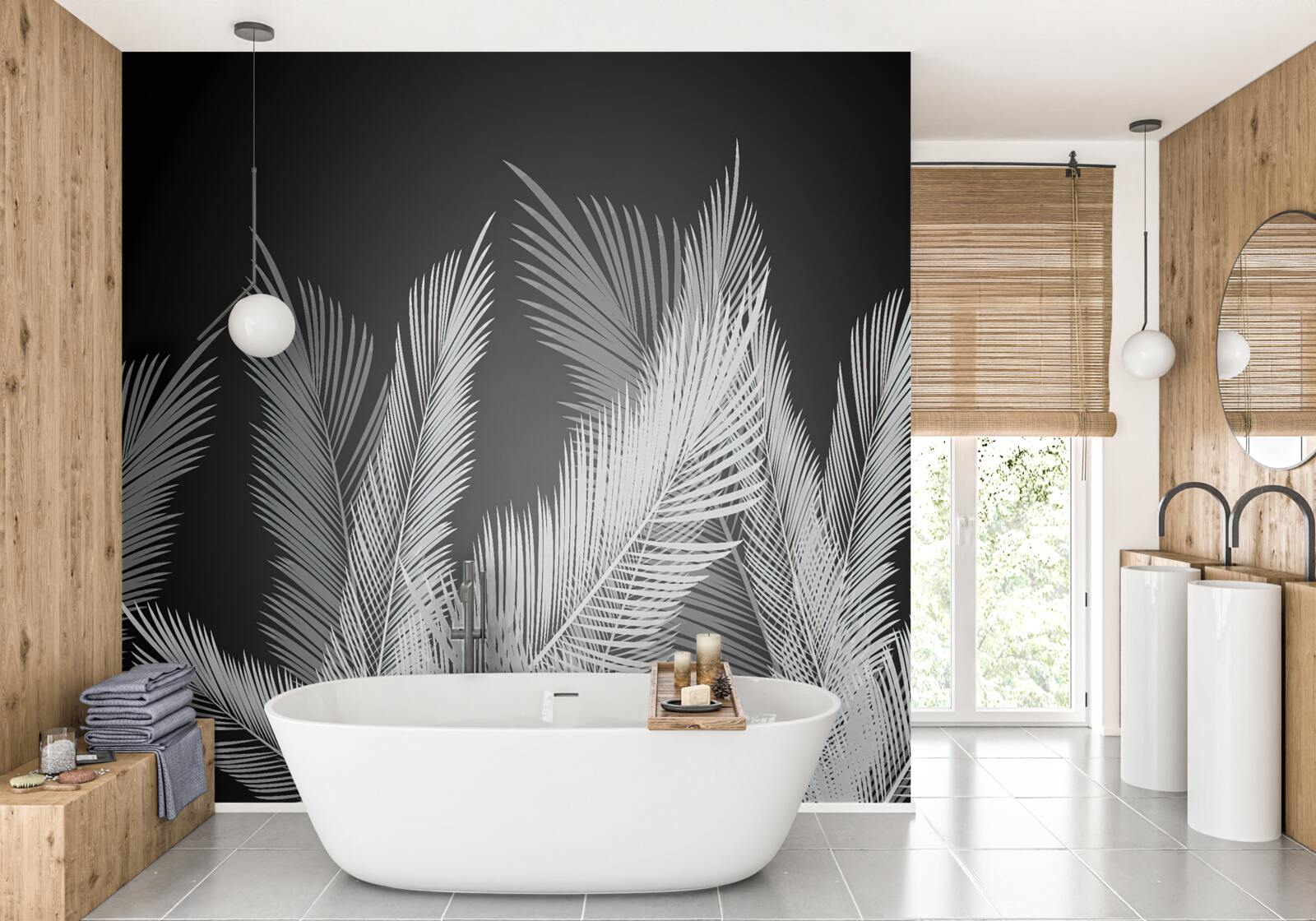 Fototapeta veľké, elegantné listy