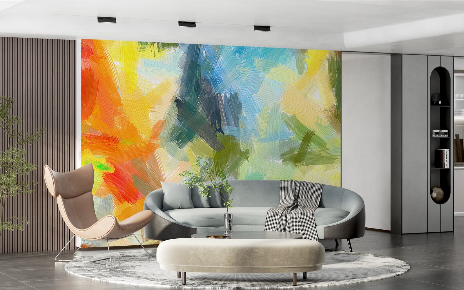 Fototapeta obrázok v rôznych farbách