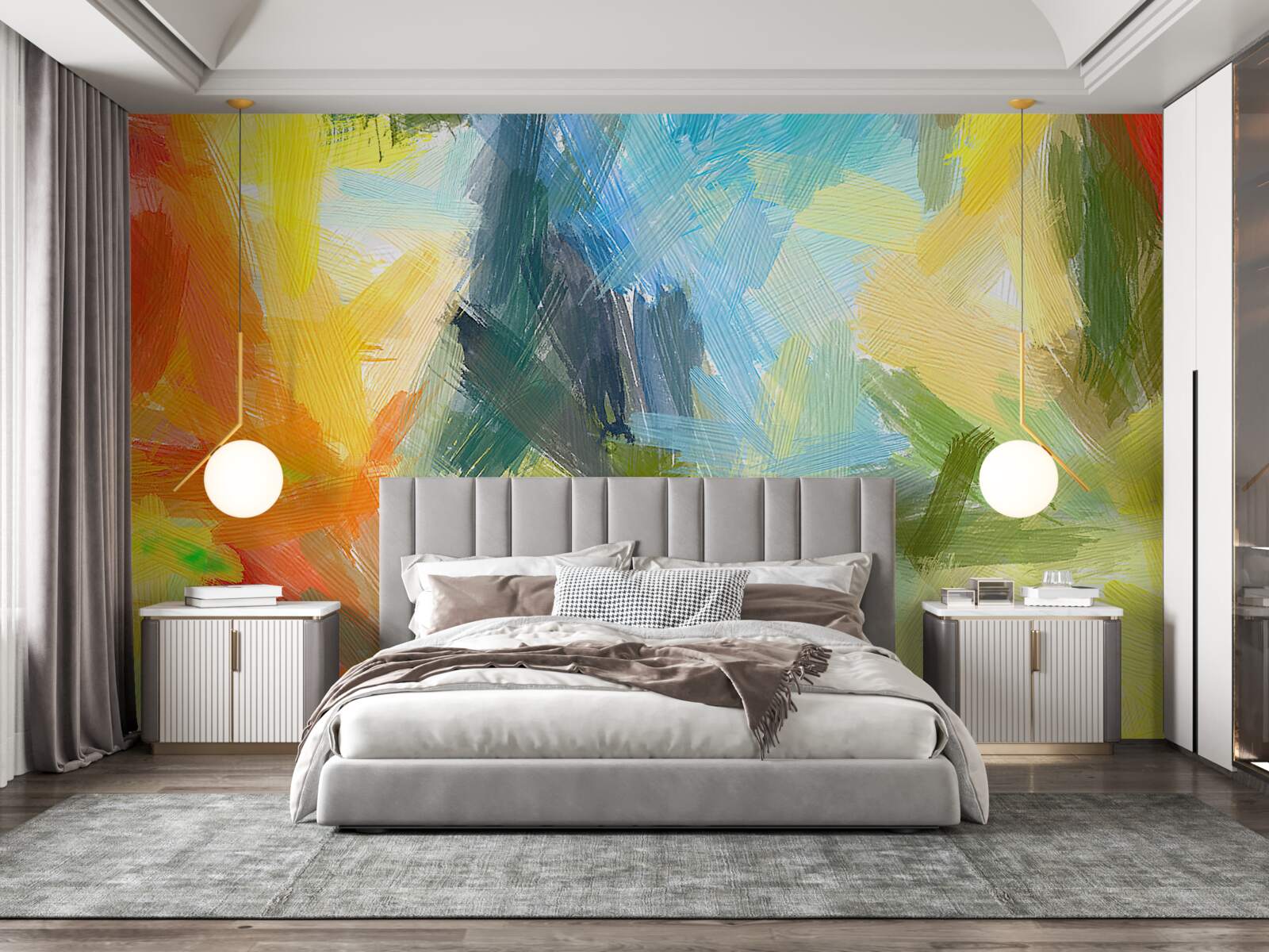 Fototapeta obrázok v rôznych farbách