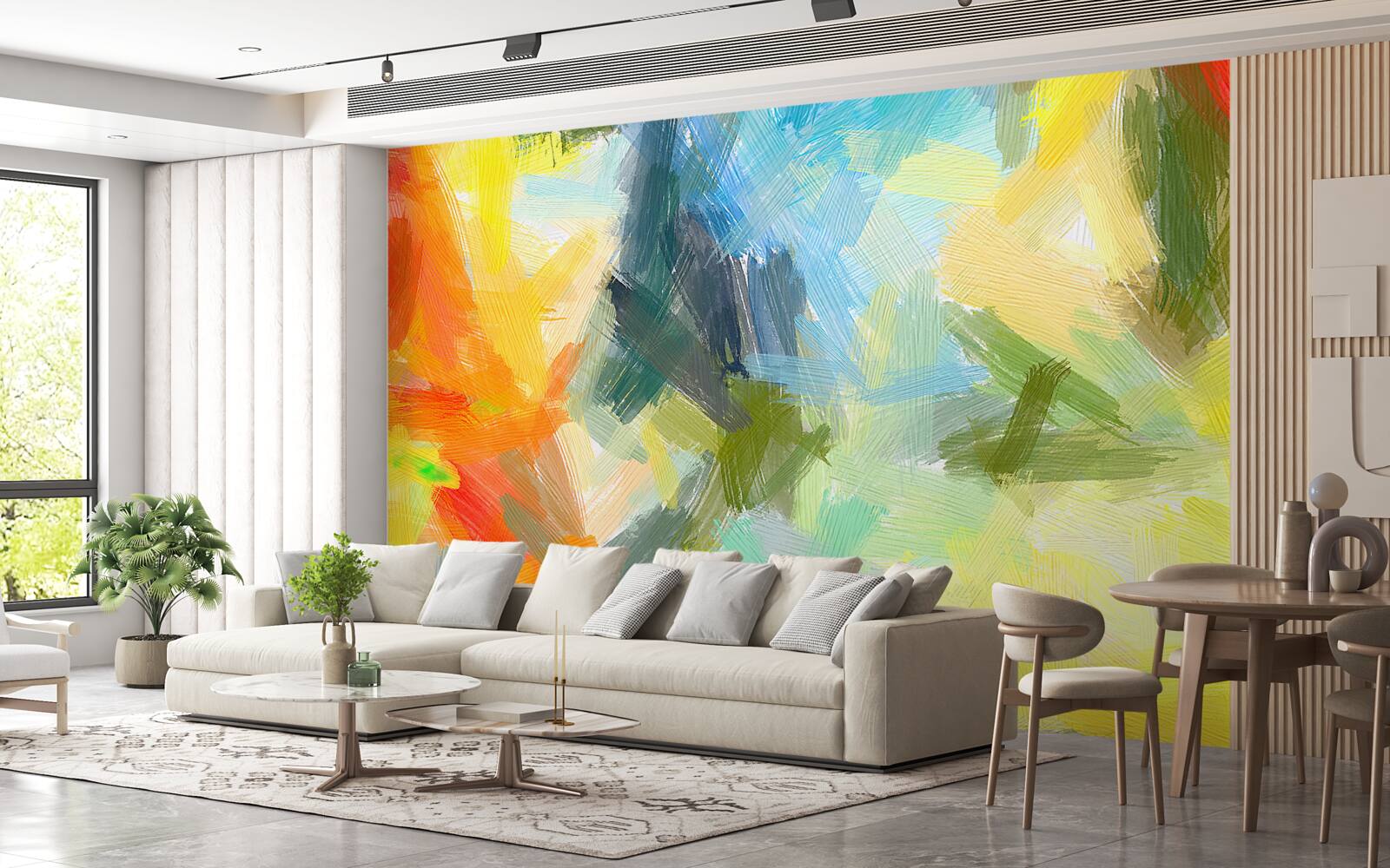 Fototapeta obrázok v rôznych farbách