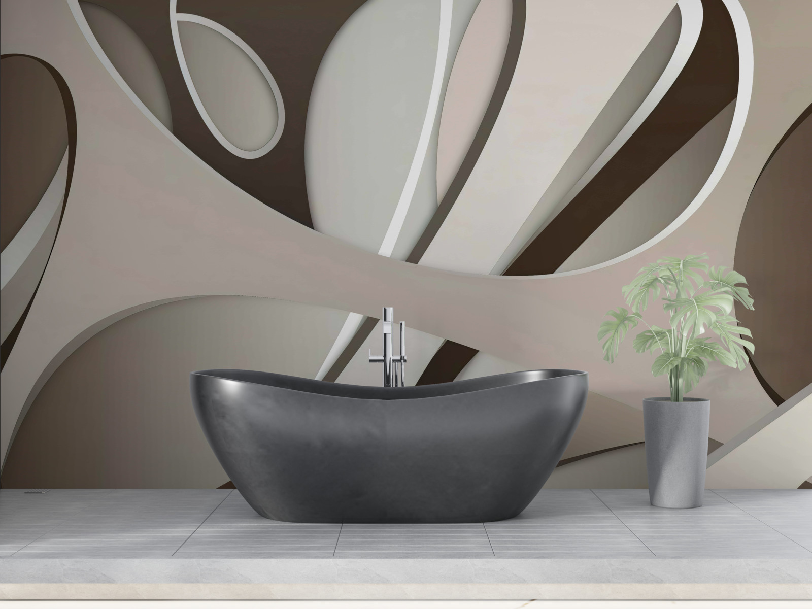 Fototapeta svetlý abstraktný tvar