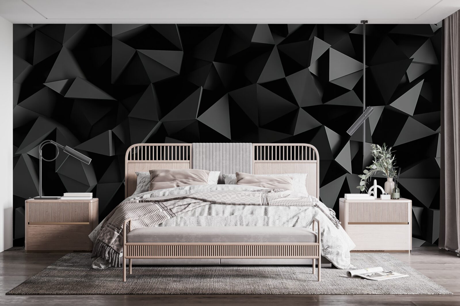 Fototapeta zloženie geometrických tvarov