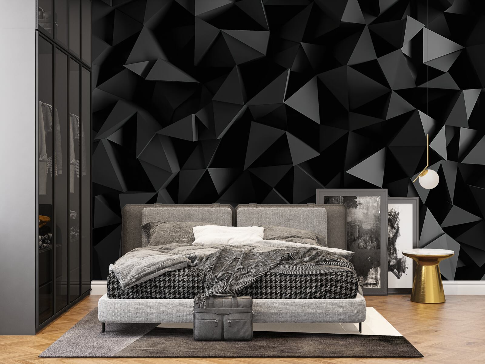 Fototapeta zloženie geometrických tvarov