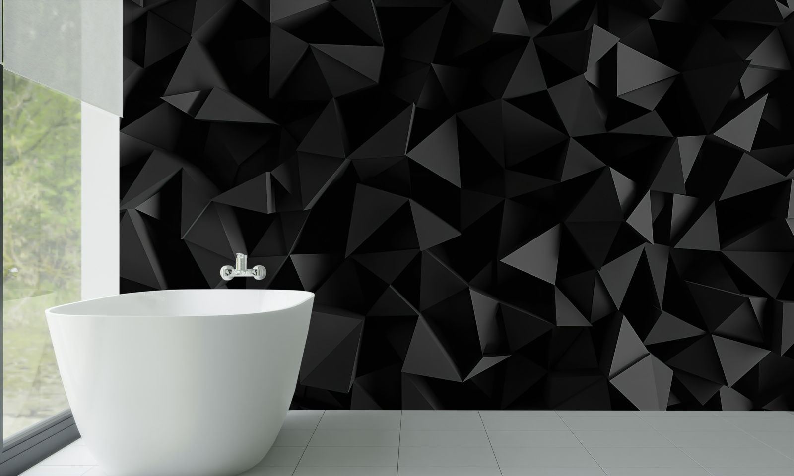 Fototapeta zloženie geometrických tvarov