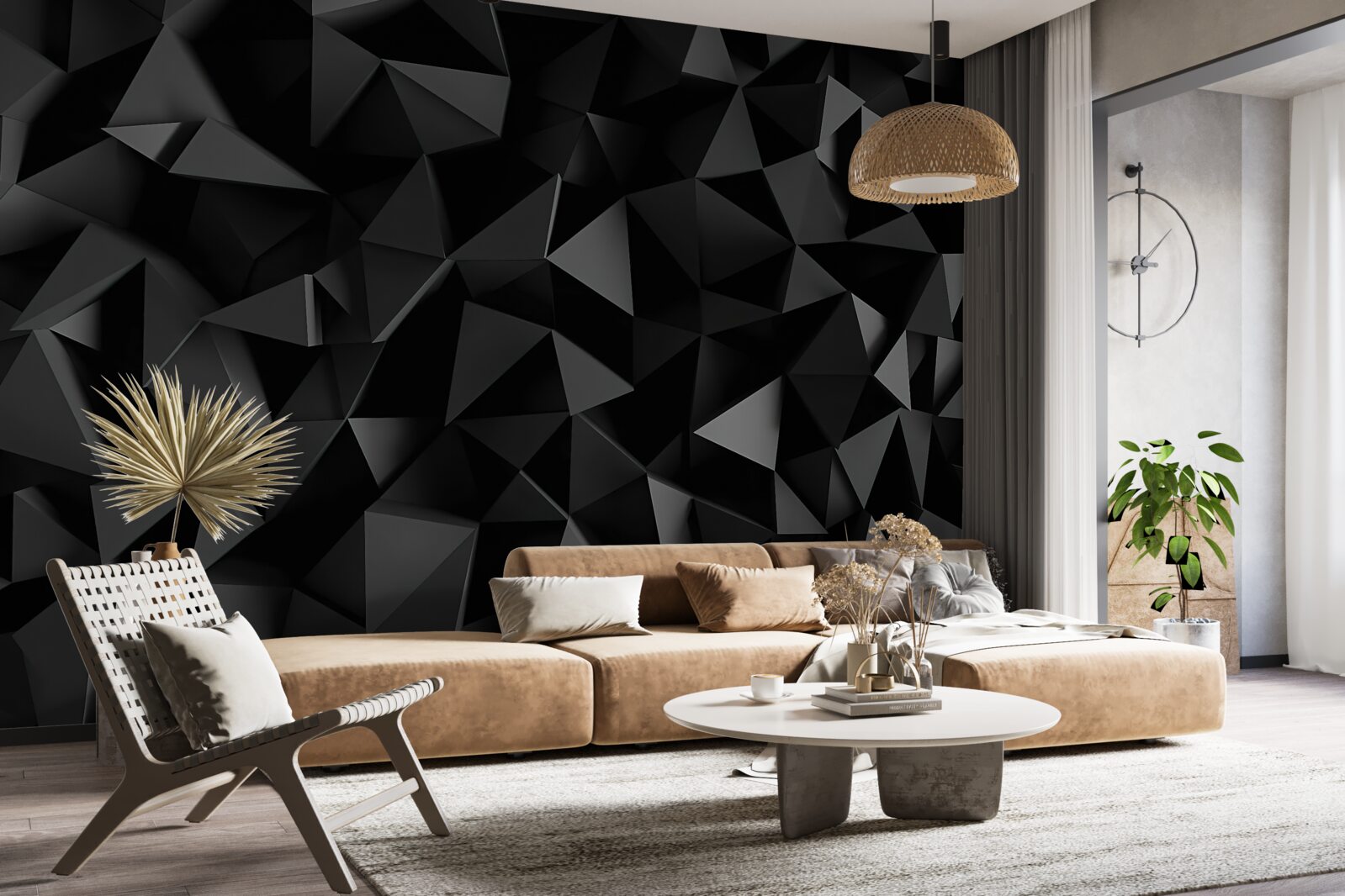 Fototapeta zloženie geometrických tvarov