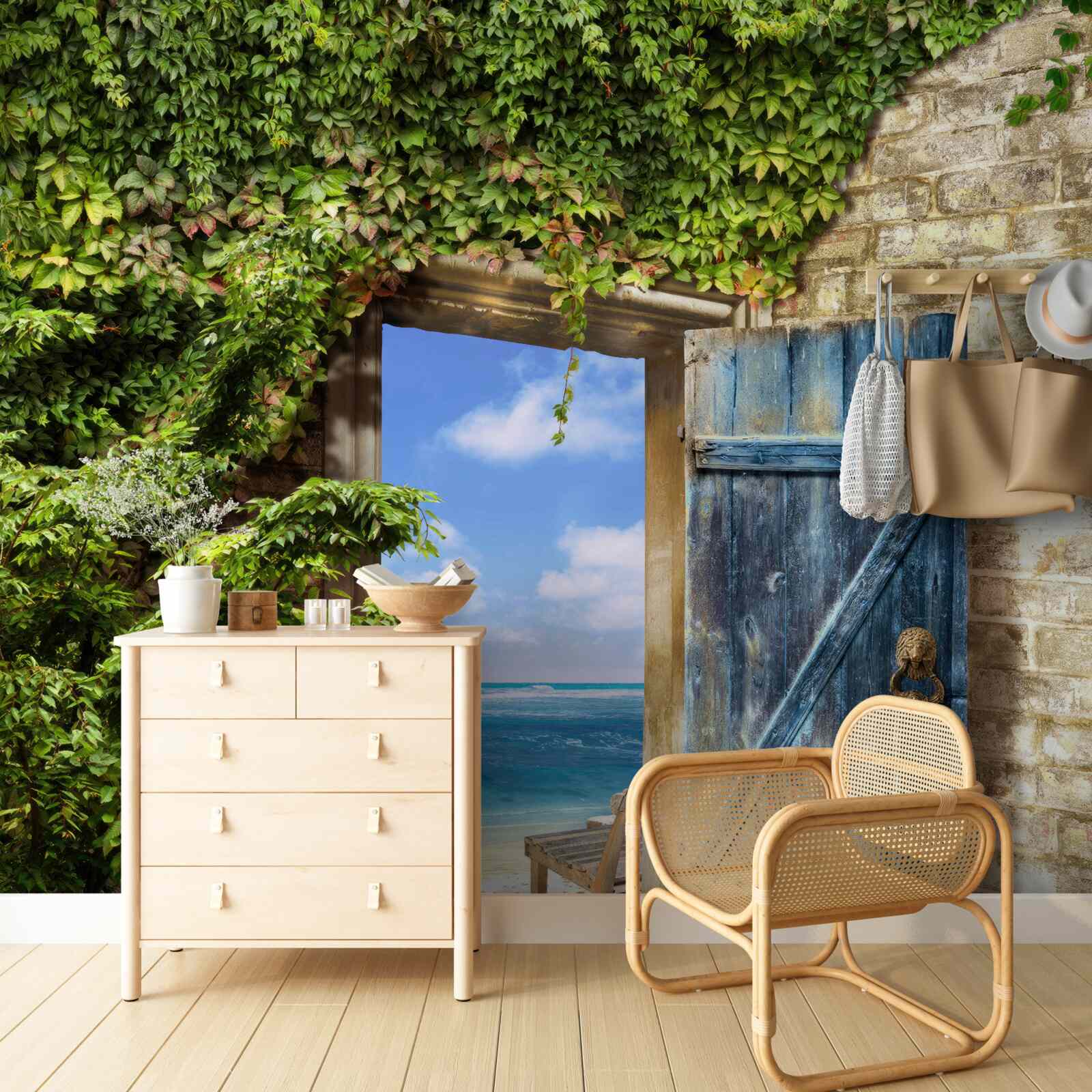 Fototapeta útulný domček pri mori