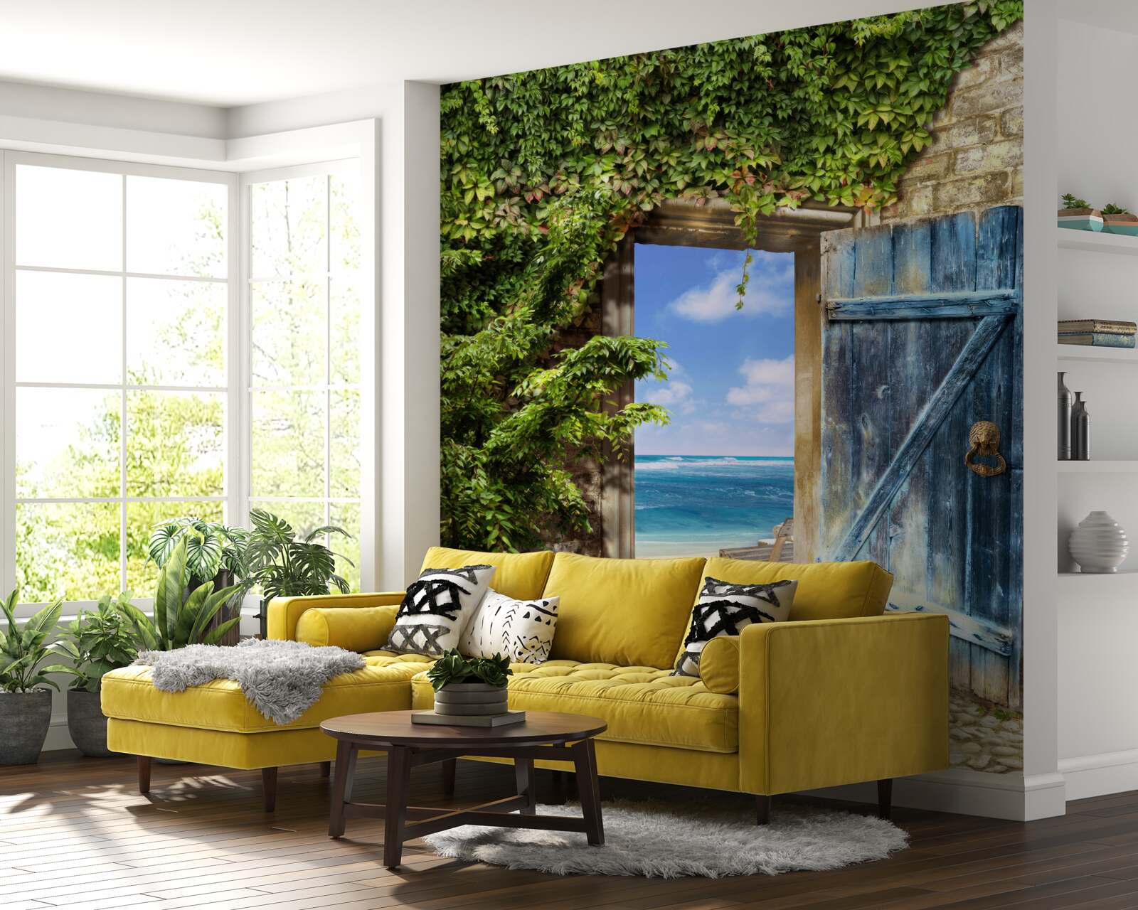 Fototapeta útulný domček pri mori