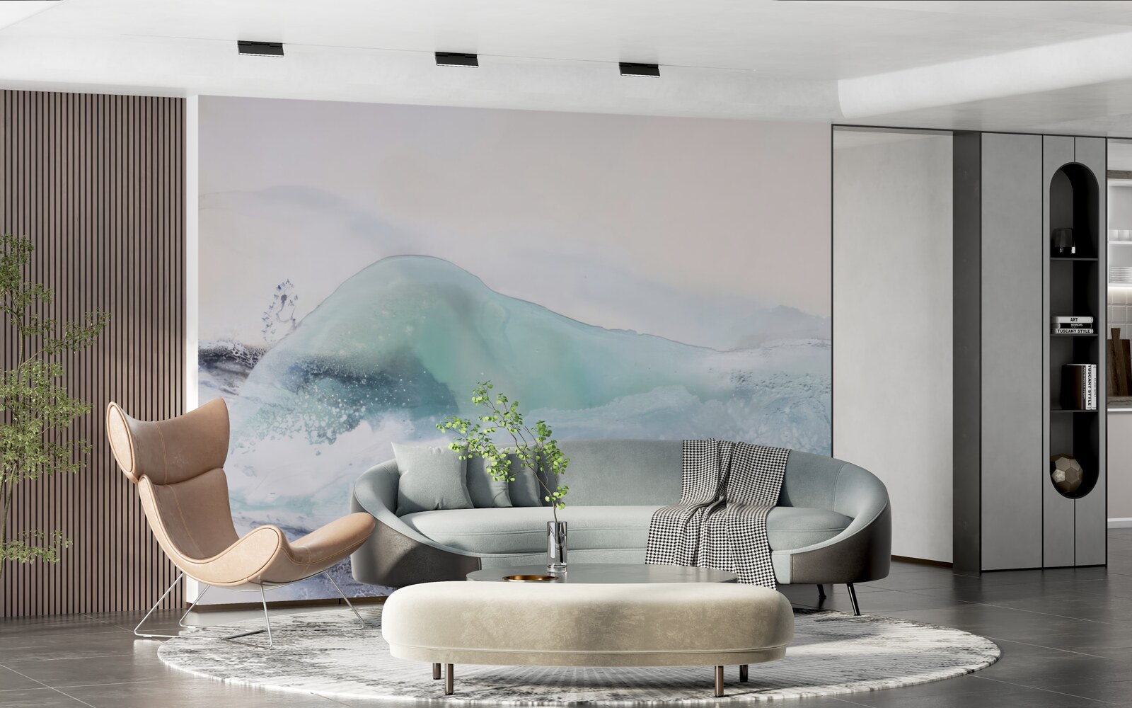 Fototapeta nekonečné rozbúrené more