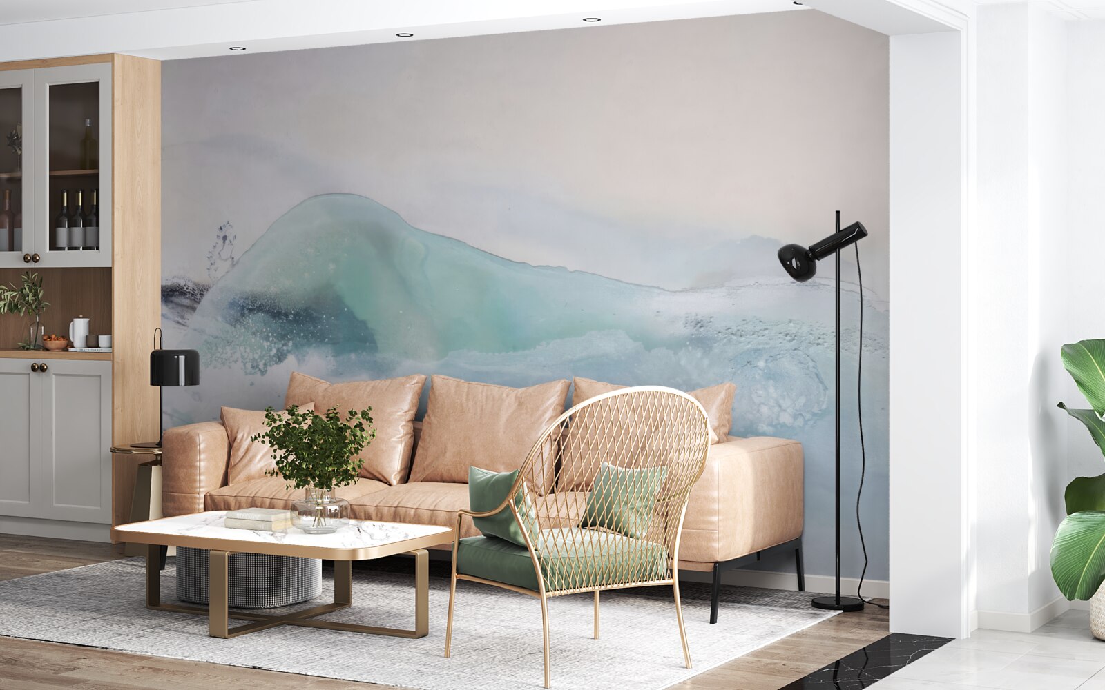 Fototapeta nekonečné rozbúrené more