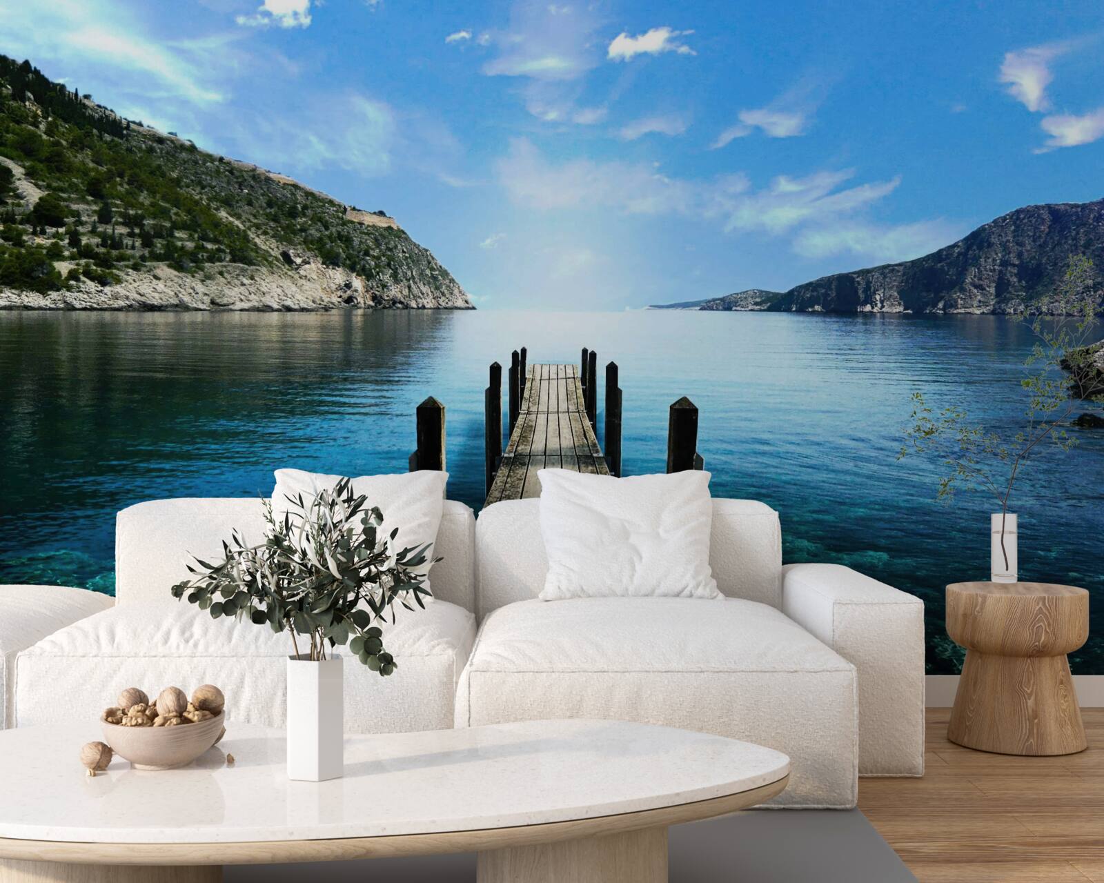 Fototapeta priechod vedúci do vody