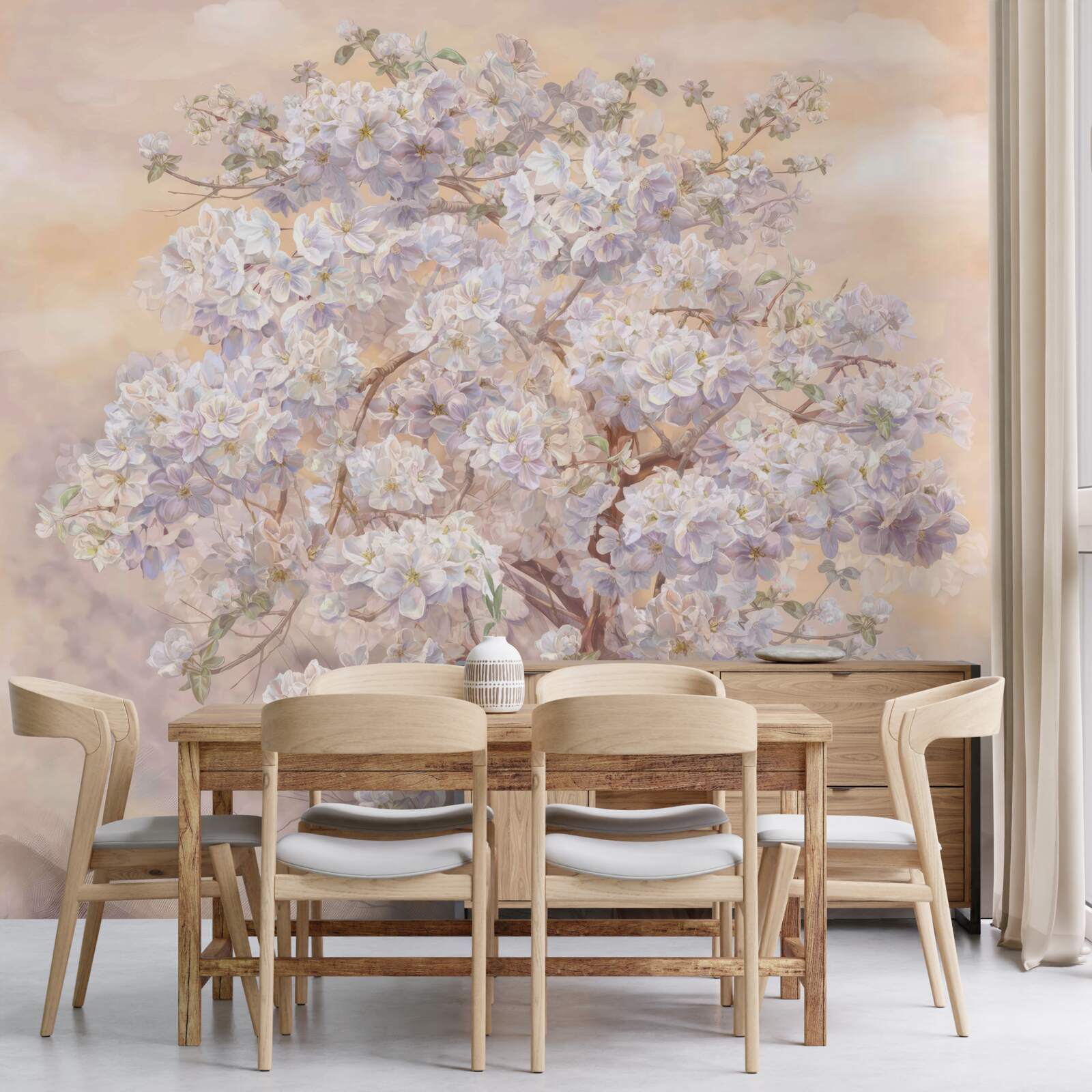 Fototapeta obrovský strom v kvete