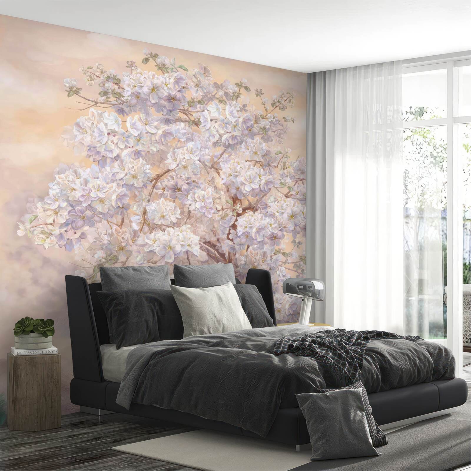 Fototapeta obrovský strom v kvete