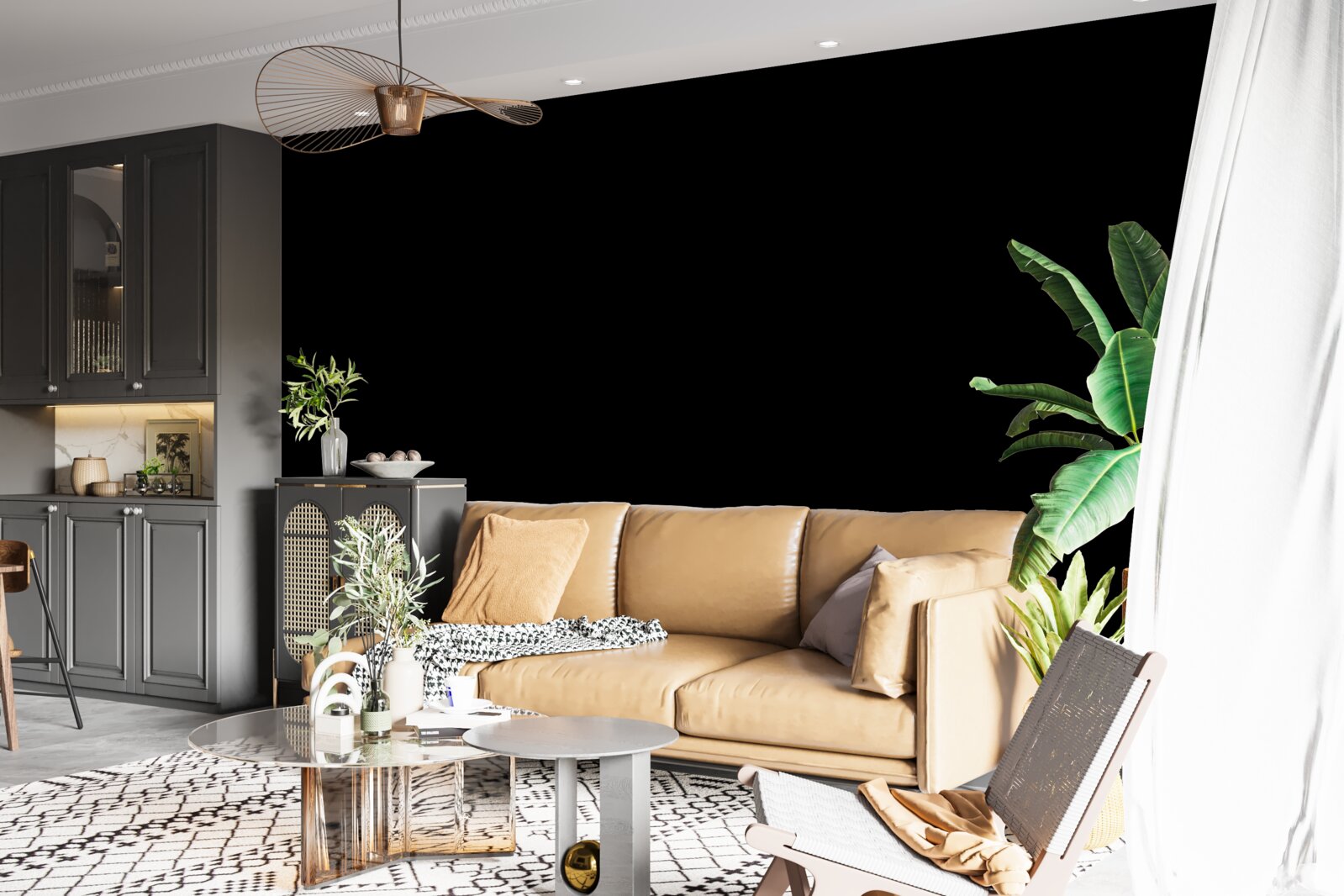 Fototapeta Kvitnúca záhrada v čínskom štýle