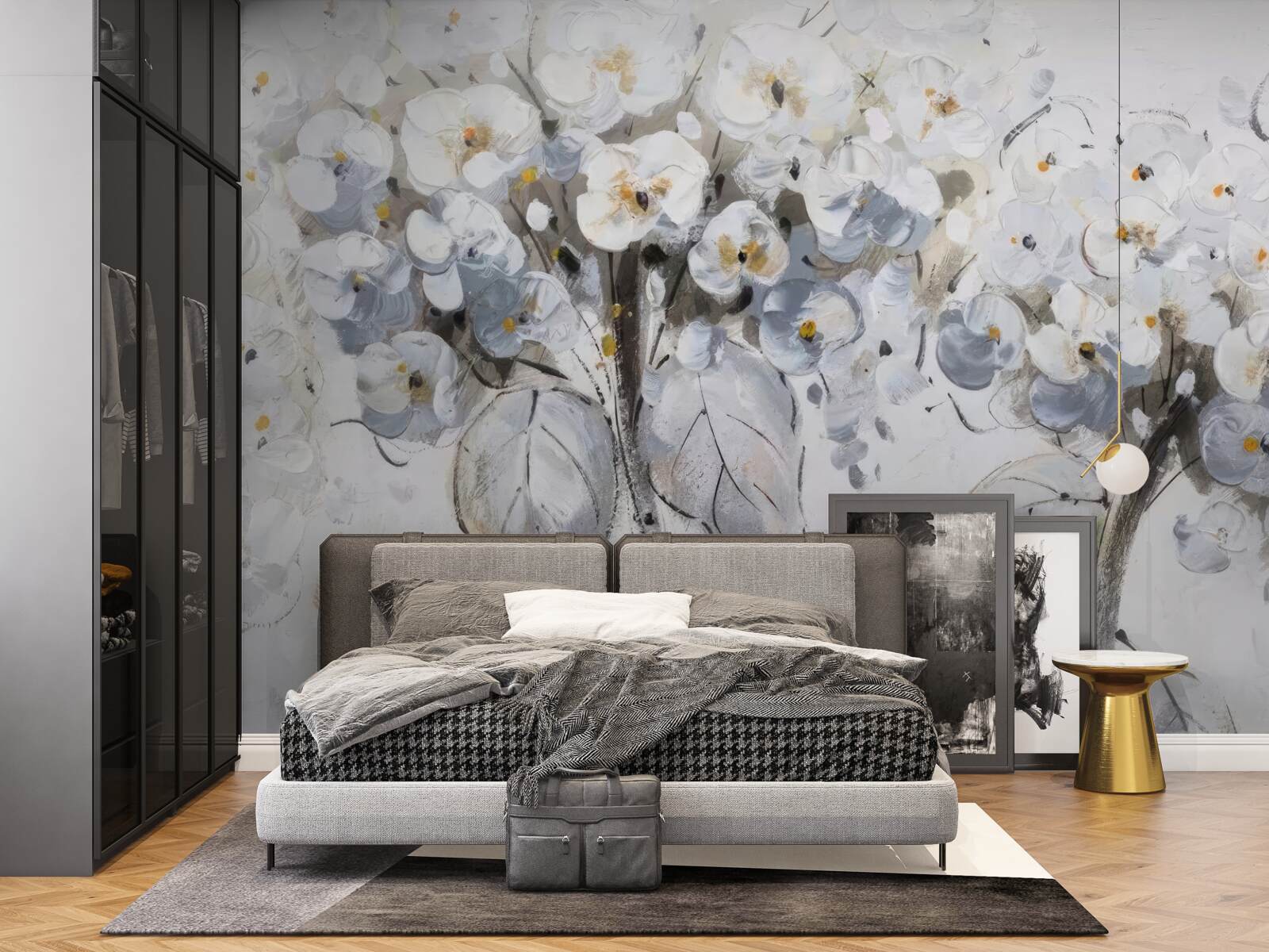 Fototapeta prezentované svetlé kvety