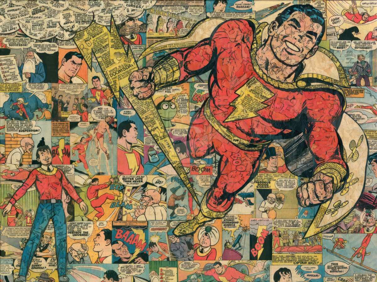 Fototapeta fragmenty komiksov