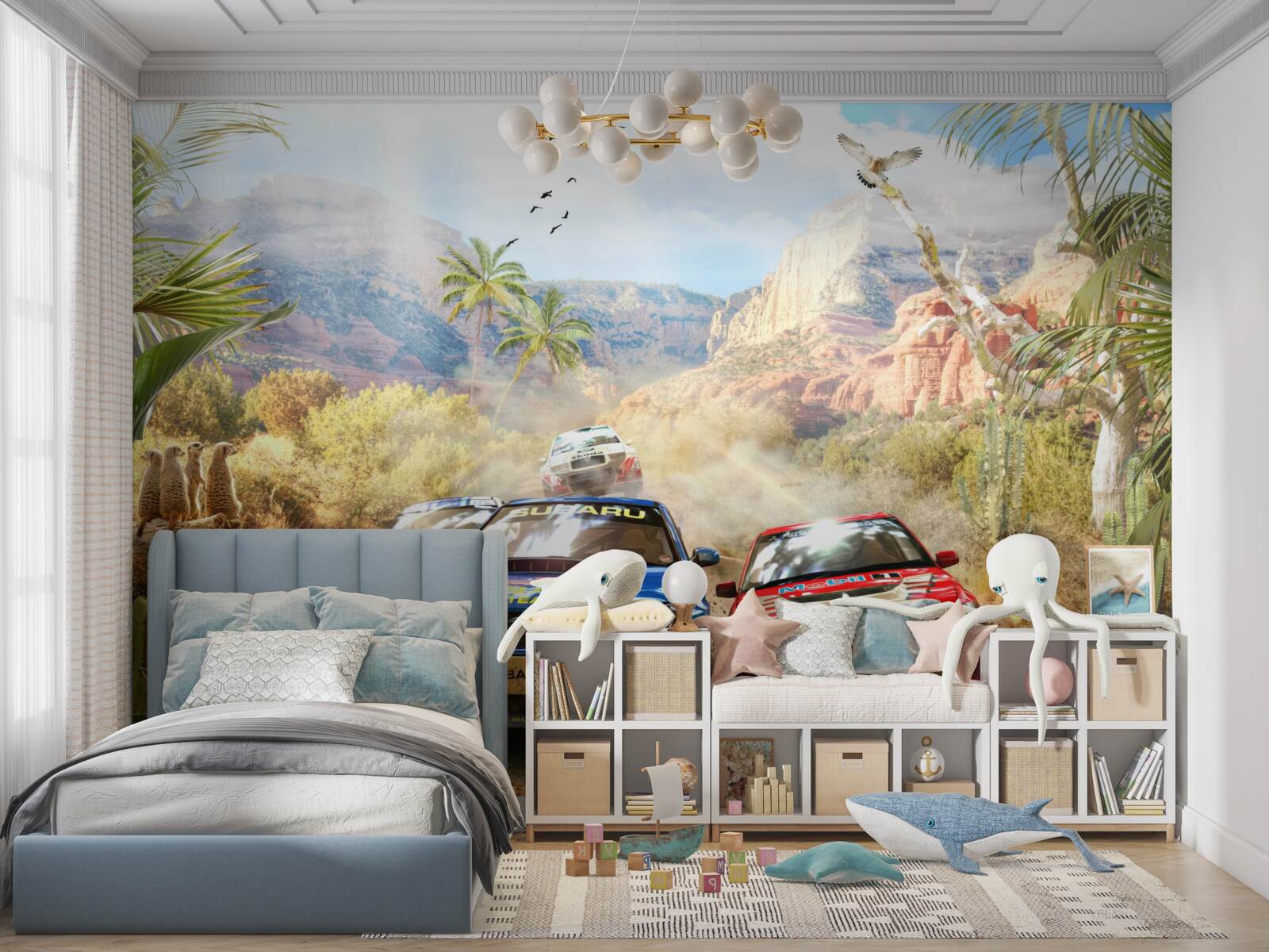 Fototapeta púštne preteky