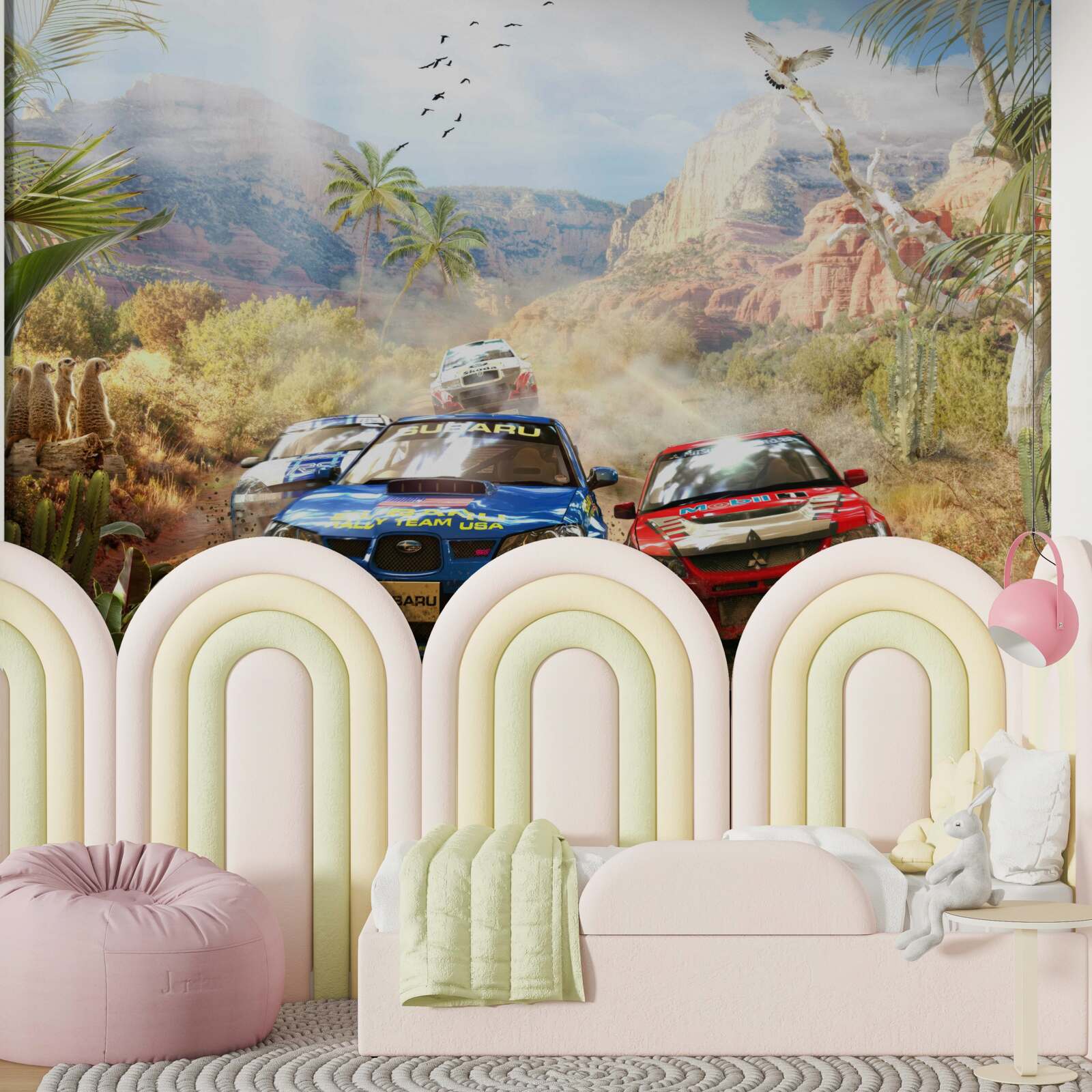 Fototapeta púštne preteky