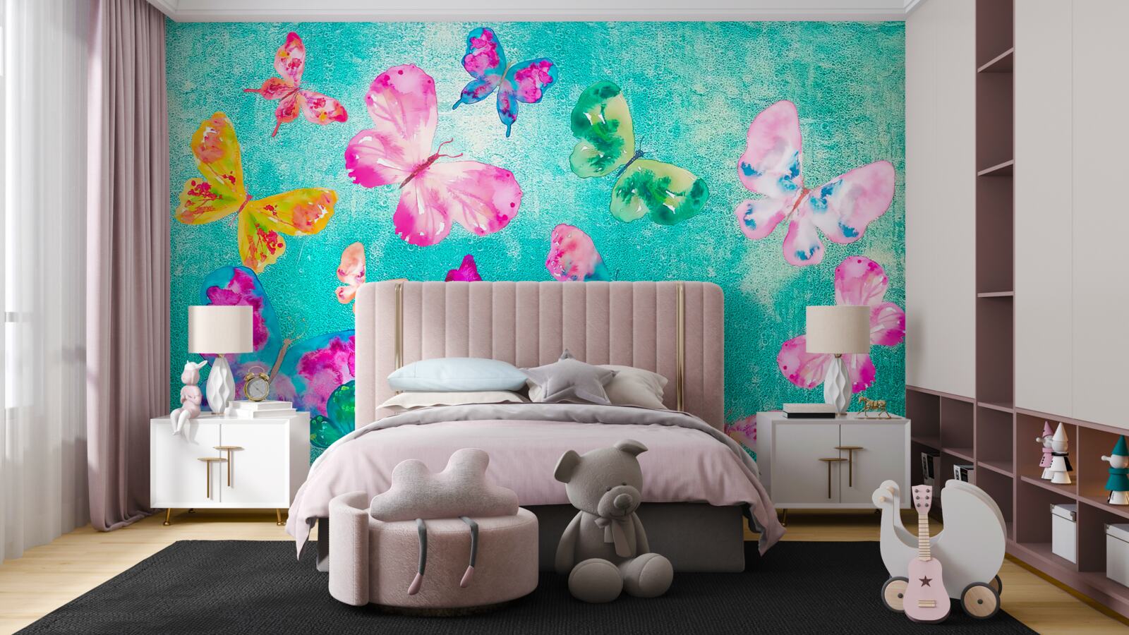 Fototapeta motýle všetkých farieb