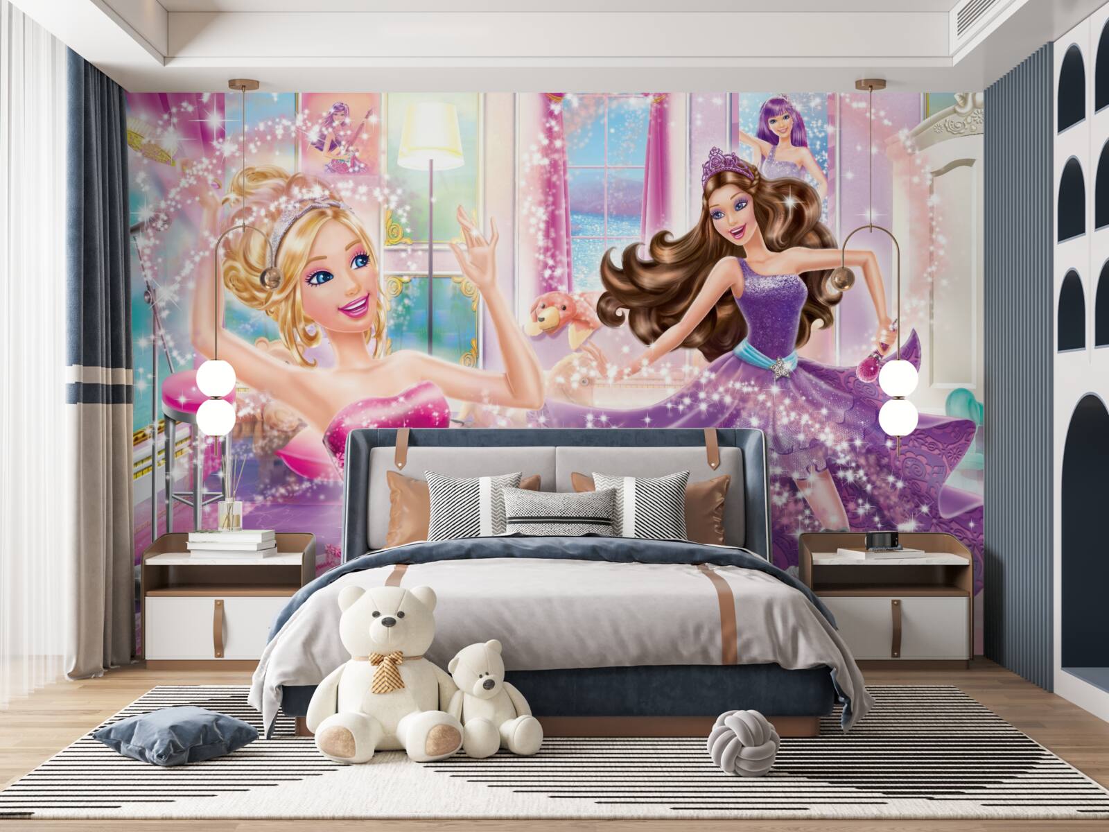 Fototapeta tancujúce princezné