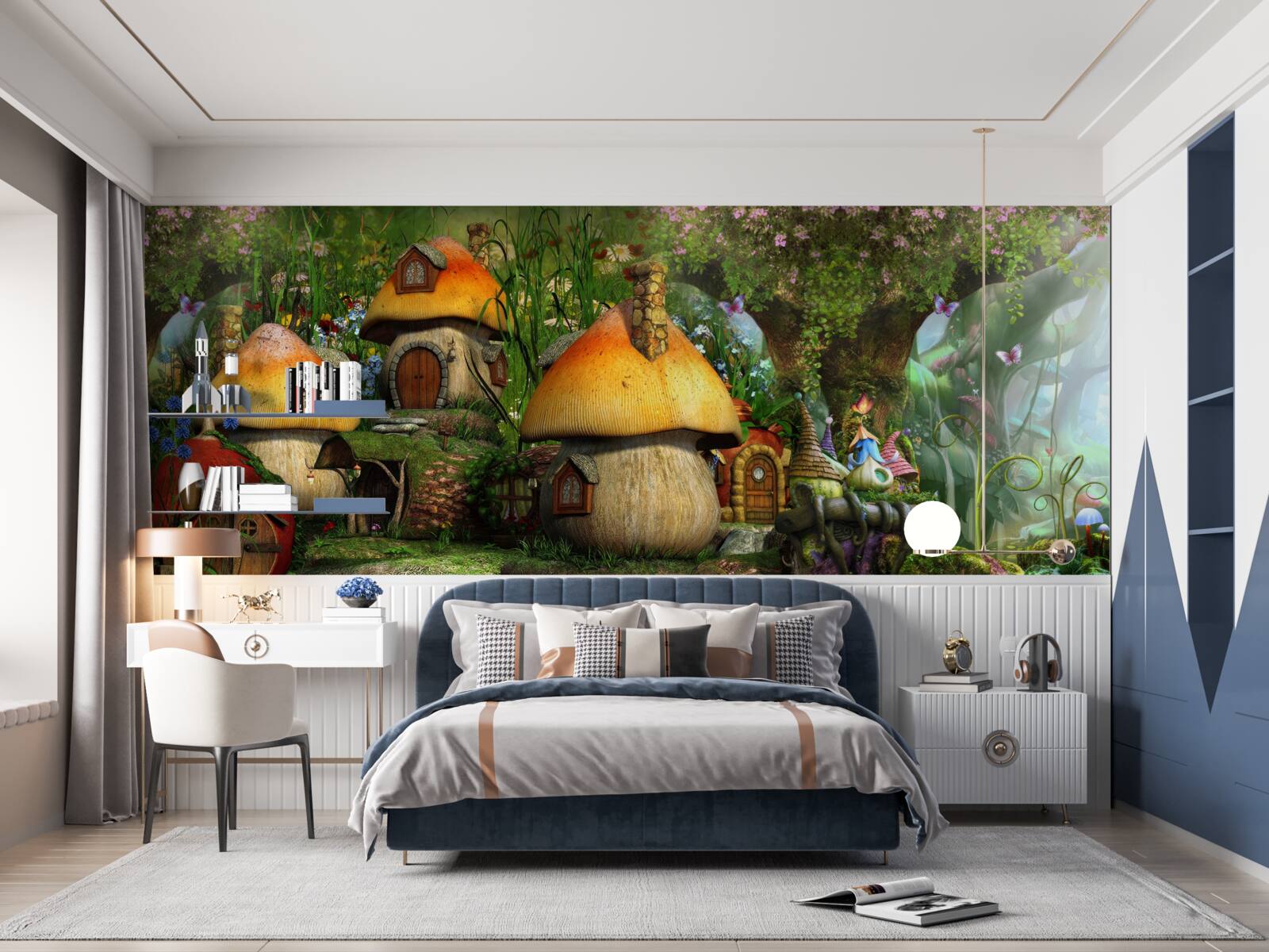 Fototapeta rozprávková dedina