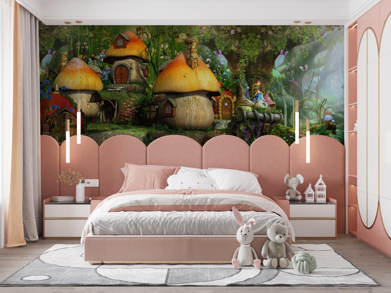 Fototapeta rozprávková dedina