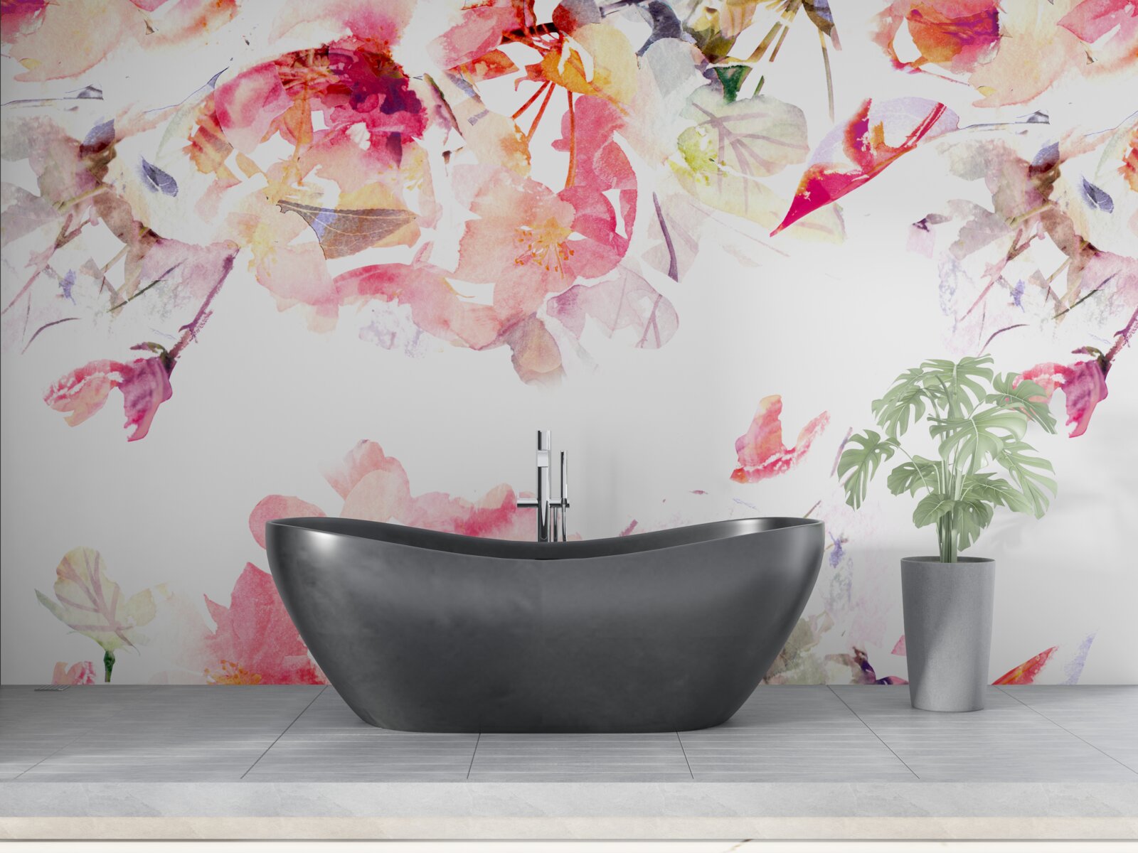 Fototapeta obrázok ružových kvetov