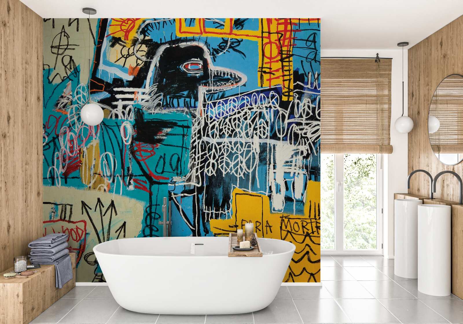 Fototapeta obrázky symbolov a vtáčia hlava